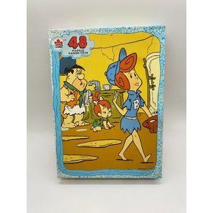 Vintage Canada Games The Flintstones 48 Piece Jigsaw Puzzle Complete